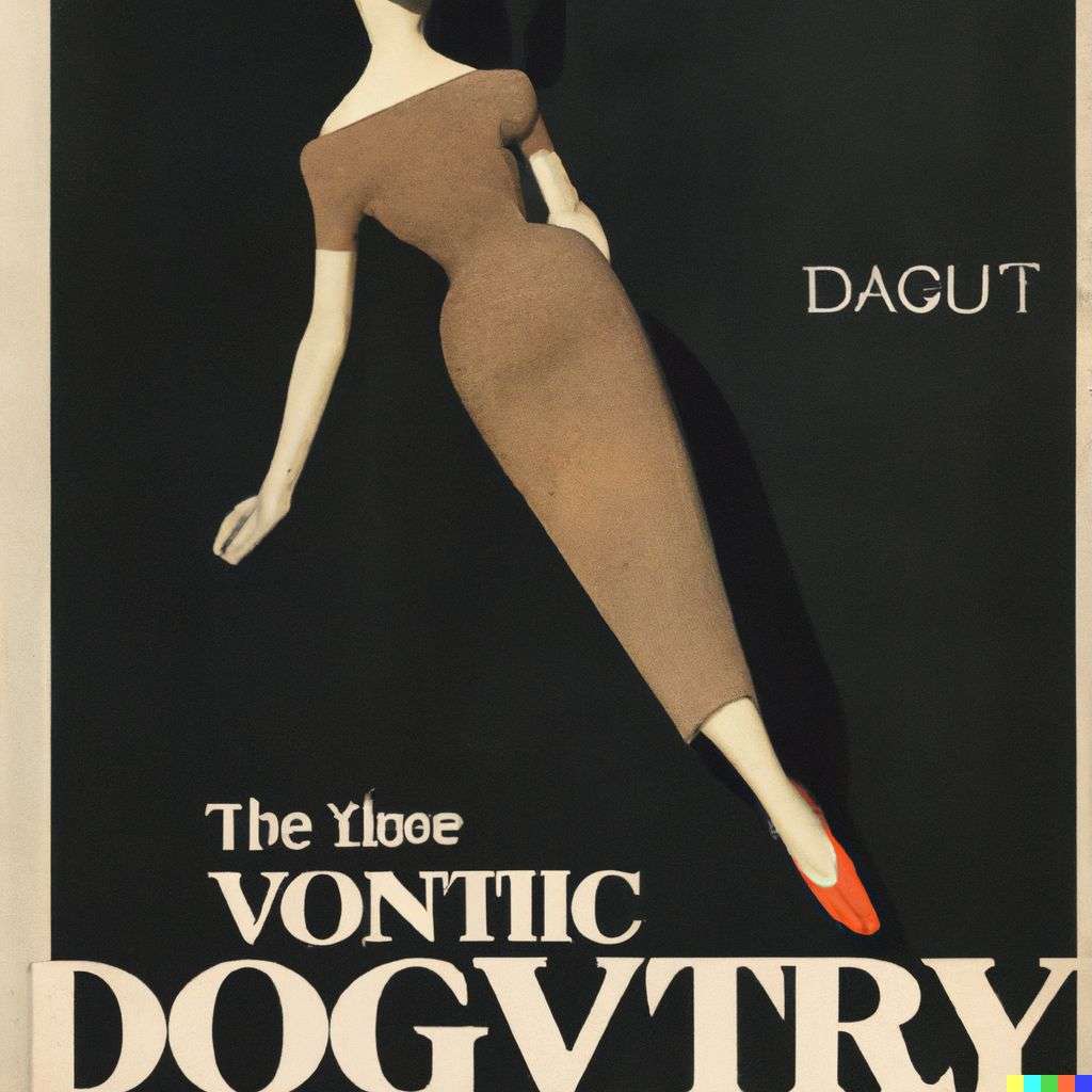 the discovery of gravity, front cover of Vogue, 1960